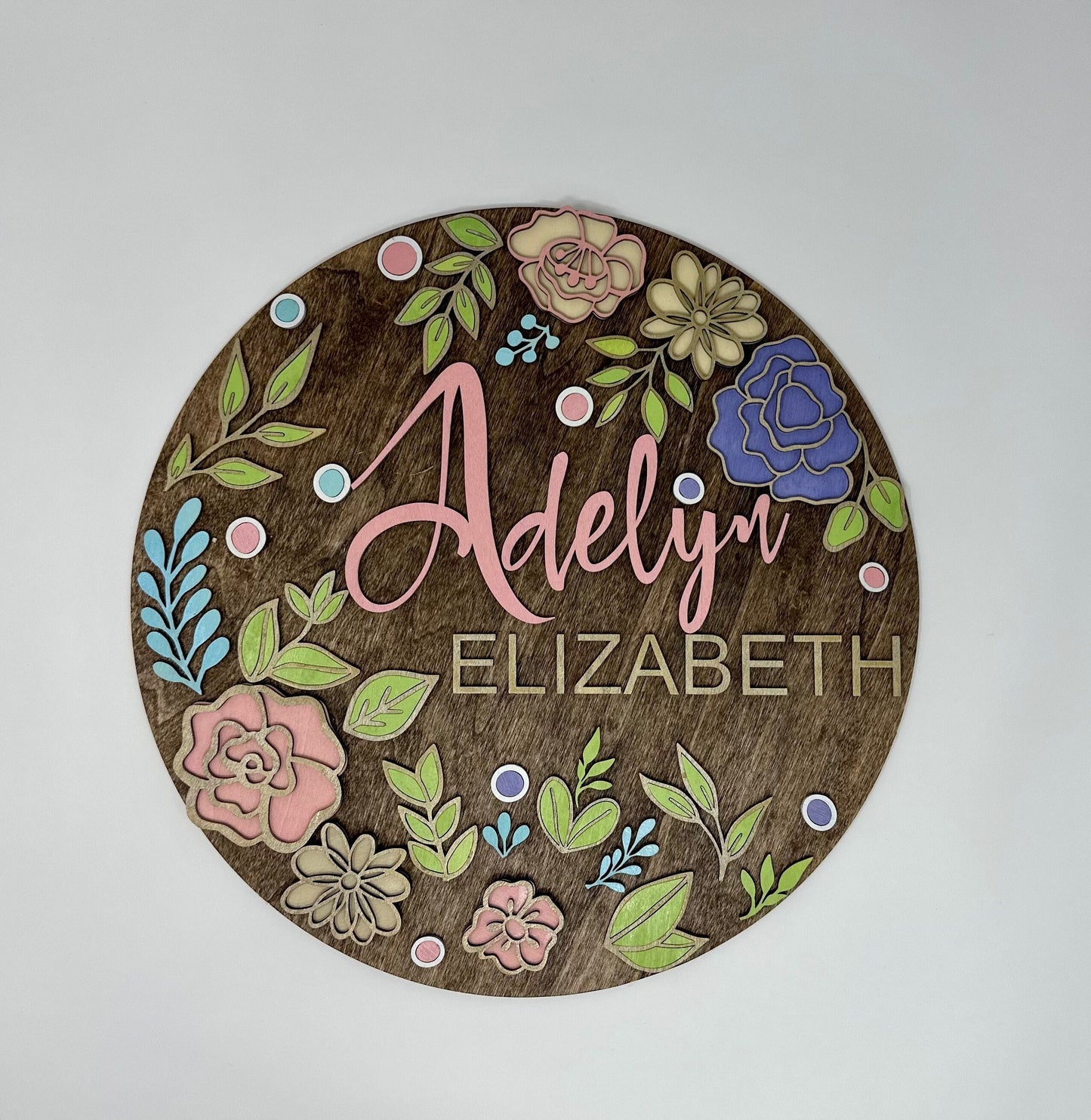 Custom Name Sign, Nursery Sign, Teacher Sign, Baby Shower Gift, Baby Name Sign, Girls Name Sign, Bedroom Name Sign, Decorative Sign