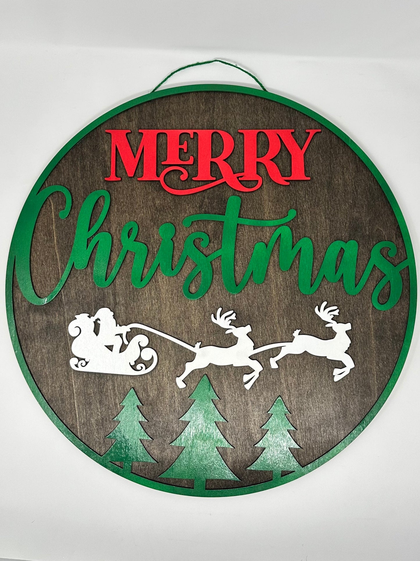 Merry Christmas Welcome Sign, Christmas Welcome Sign, Christmas Door Hanger, Christmas Decoration