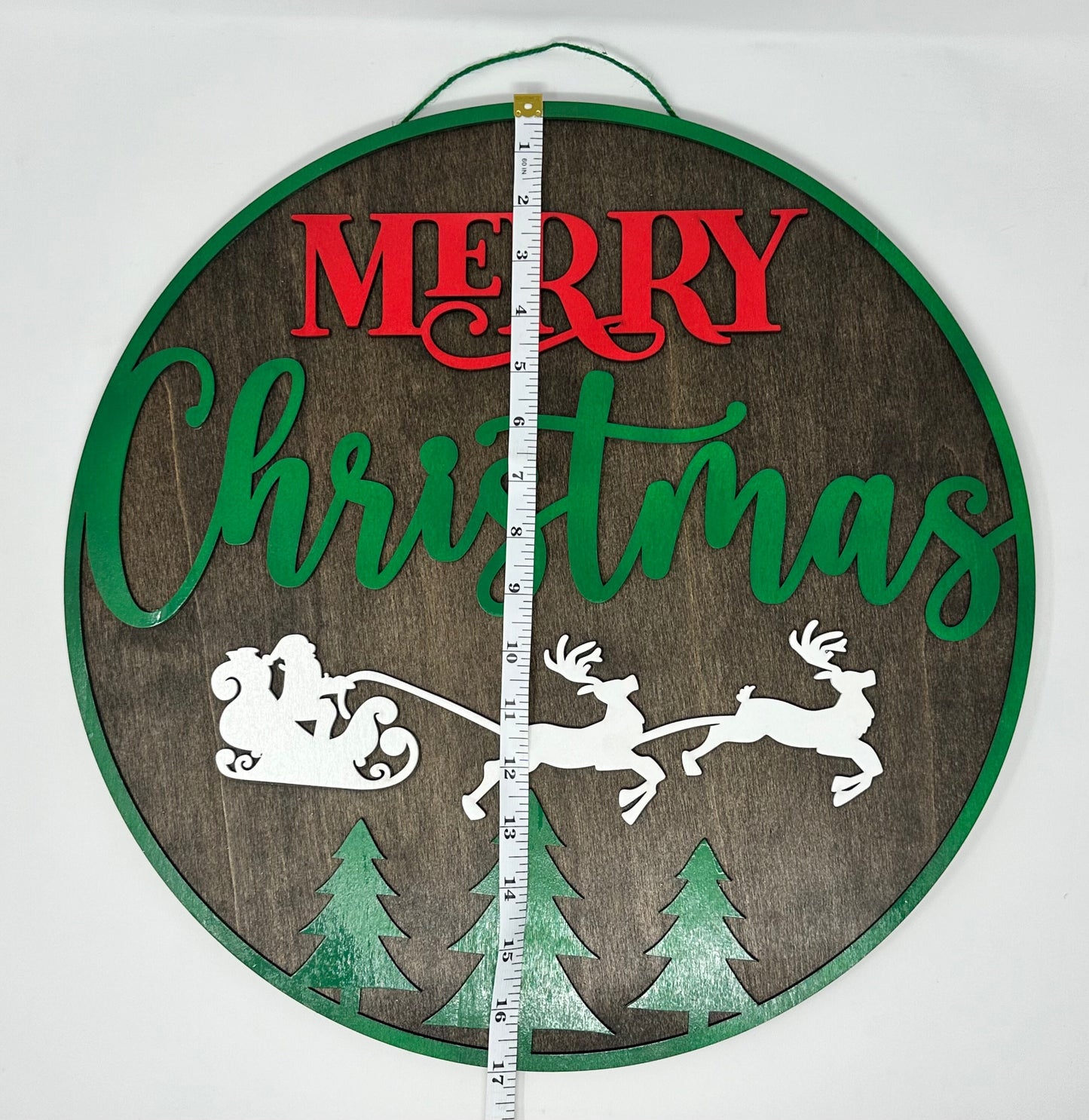 Merry Christmas Welcome Sign, Christmas Welcome Sign, Christmas Door Hanger, Christmas Decoration