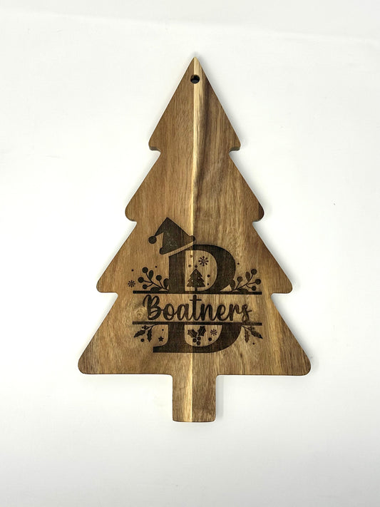 Custom Christmas Tree Cutting Board, Christmas Cutting Board, Christmas Gift, Custom Christmas Gift, Christmas Decor