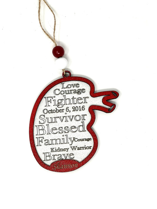 Kidney Disease, Transplant Ornament